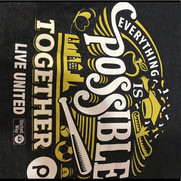 BELLA CANVAS Everything Is Possible Together T-shirt SIZE XL - Picture 3 of 6